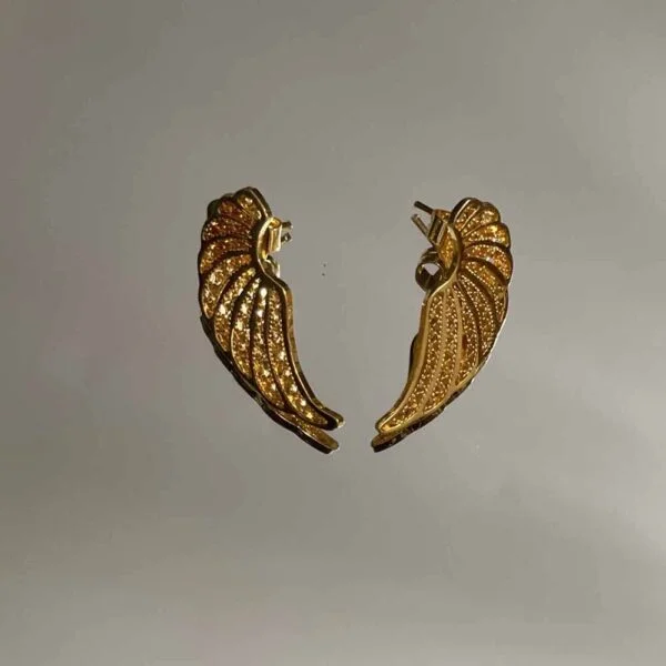 Angel Wing Stud Earrings